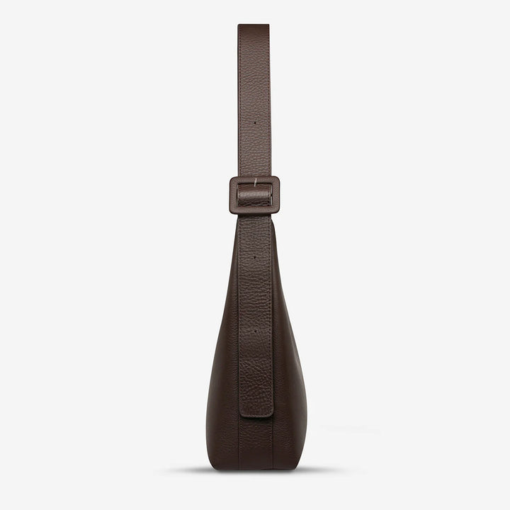 Status Anxiety Take You Higher Handbag - Cocoa