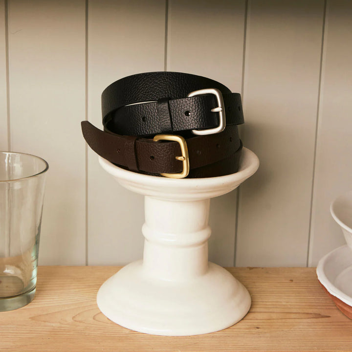 Status Anxiety Ease Up Belt - Choc/Gold