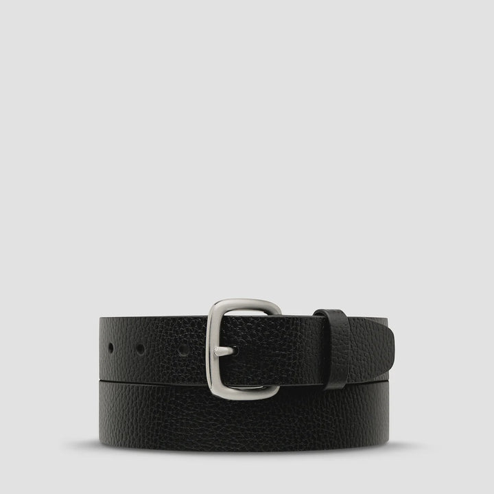 Status Anxiety Ease Up Belt - Black/Silver