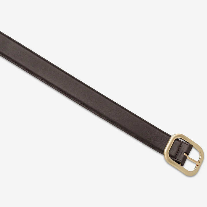 Status Anxiety Falling Quiet - Choc Nappa/Gold