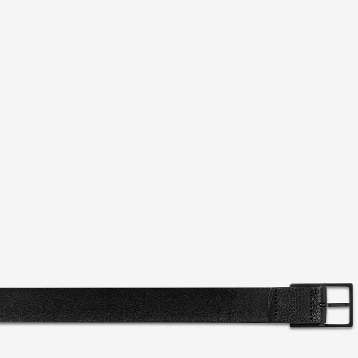 Status Anxiety Gettng Real Belt - Black/Black