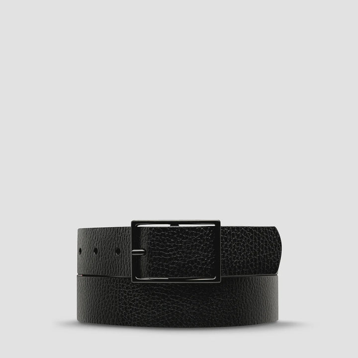 Status Anxiety Gettng Real Belt - Black/Black