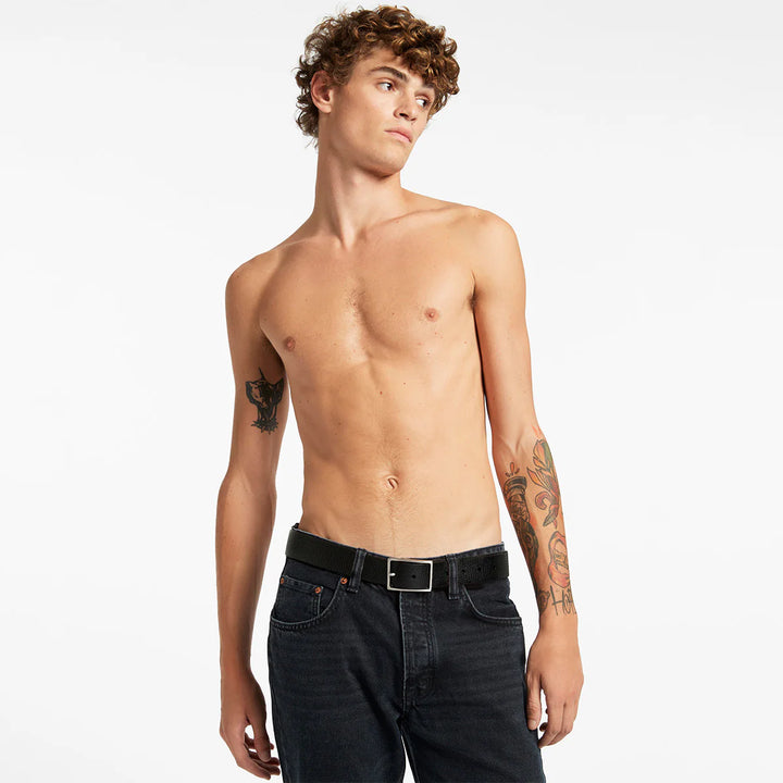 Status Anxiety Getting Real Belt-Black/Silver