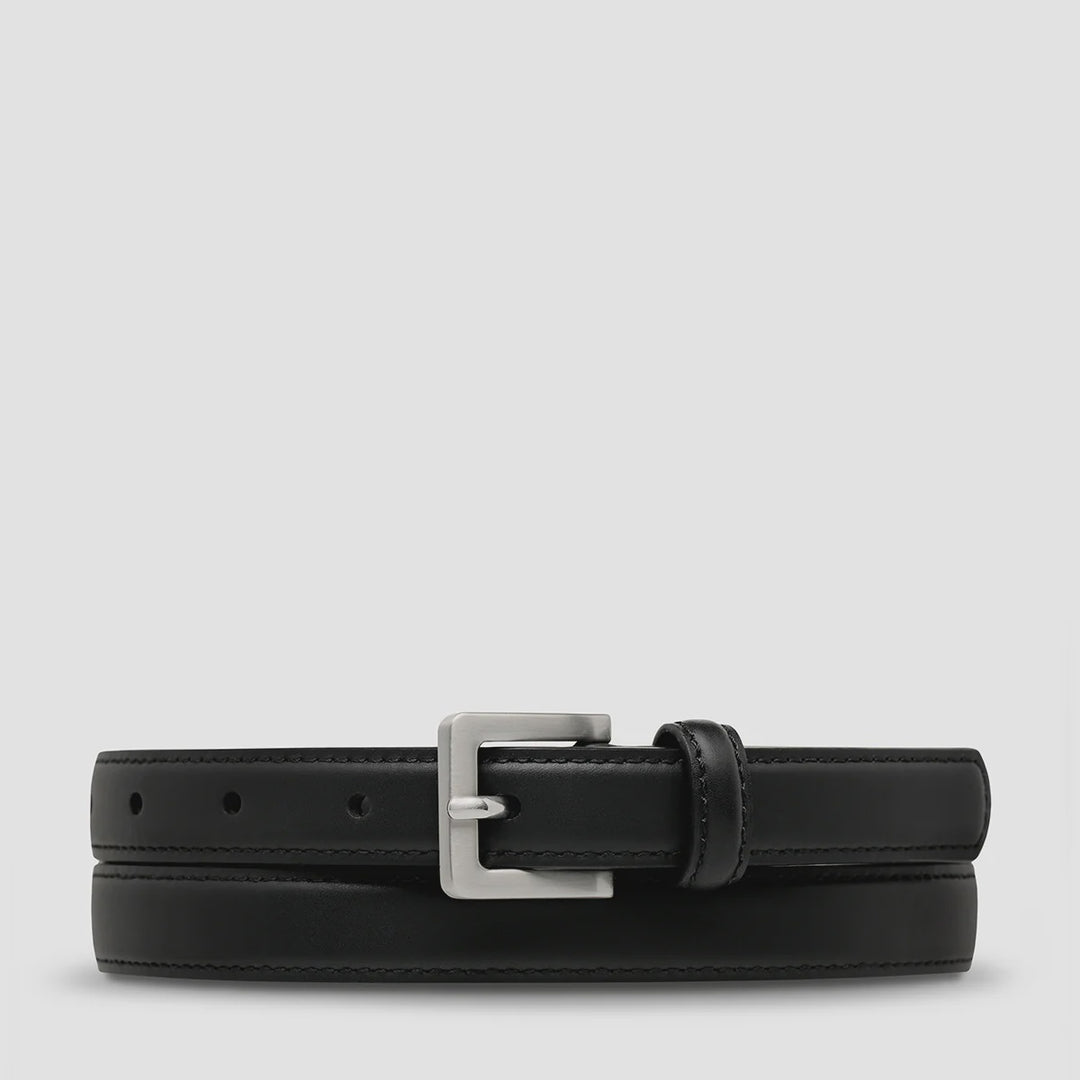 Status Anxiety In Your Eyes Belt - Black/Silver