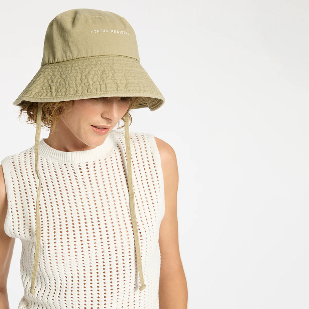Status Anxiety Golden Days Bucket Hat - Fawn