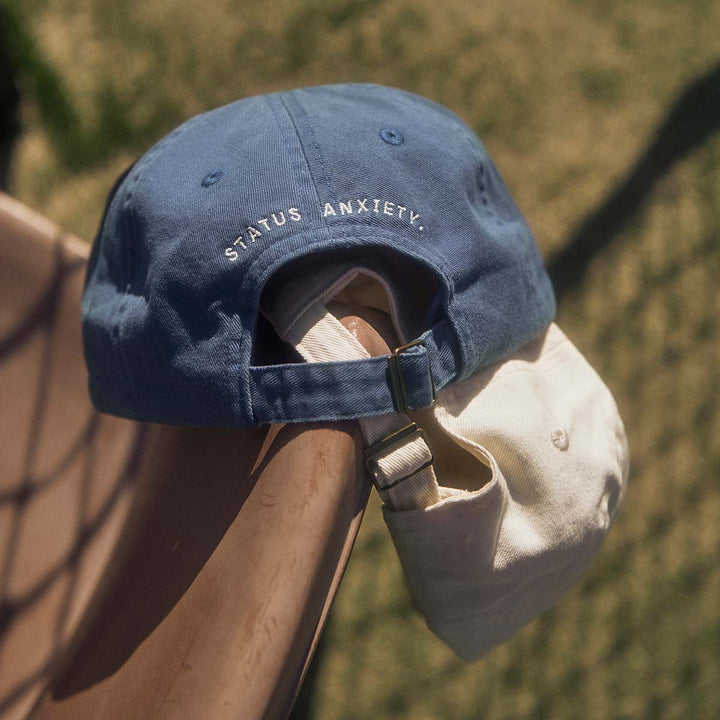 Status Anxiety Under The Sun Logo Cap - French Blue