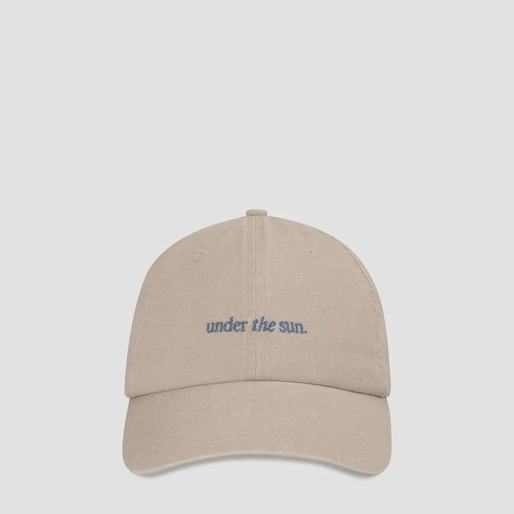 Status Anxiety Under The Sun Logo Cap - Mushroom