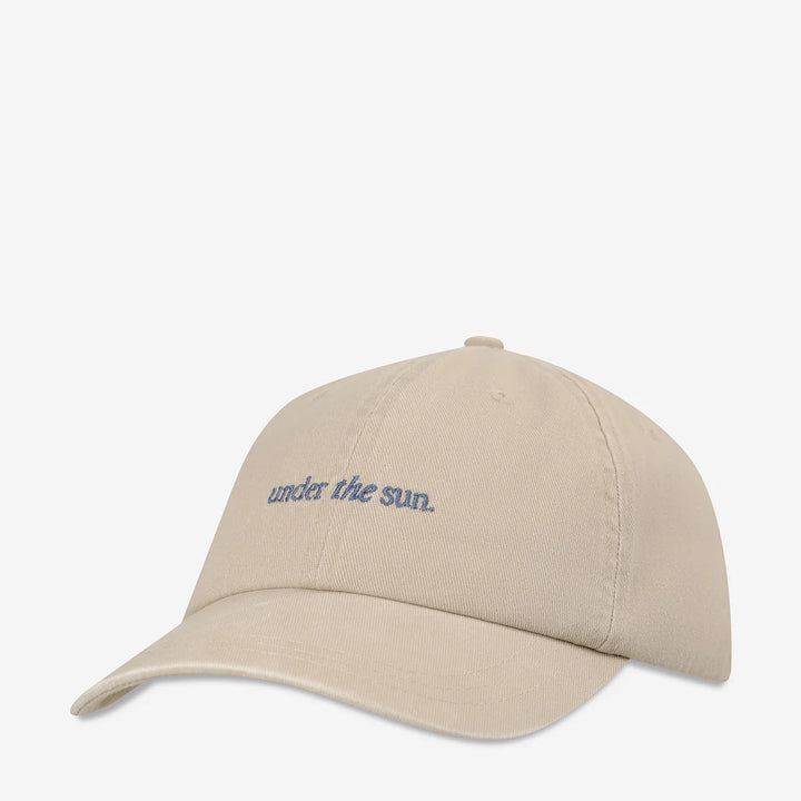 Status Anxiety Under The Sun Logo Cap - Mushroom