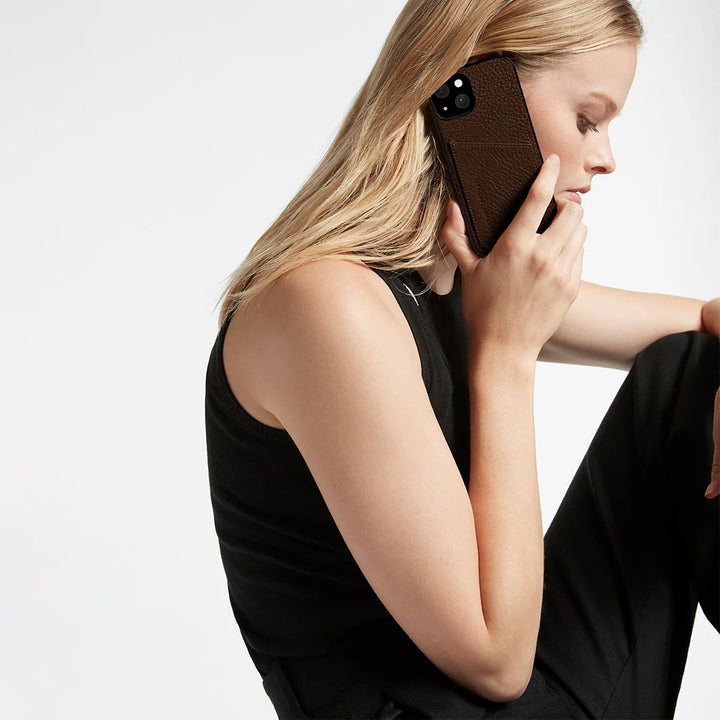 Status Anxiety Who's Who Phone Case - Cocoa - iPhone 14/15