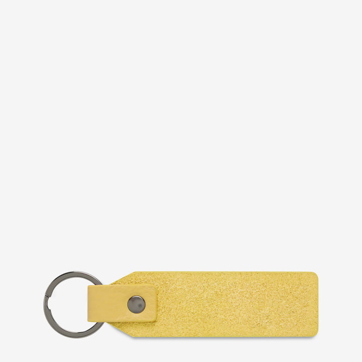 Status Anxiety Make Your Move Keyring - Buttermilk