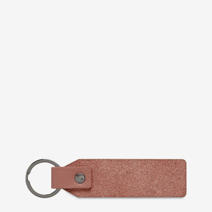 Status Anxiety Make Your Move Keyring- Dusty Rose