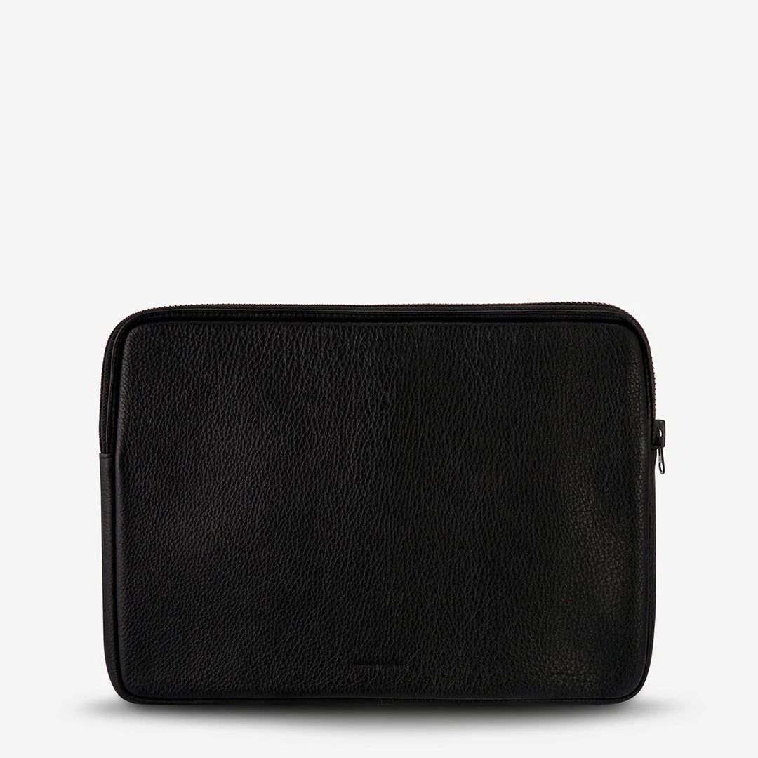 Status Anxiety Before I Leave Laptop Case- Black