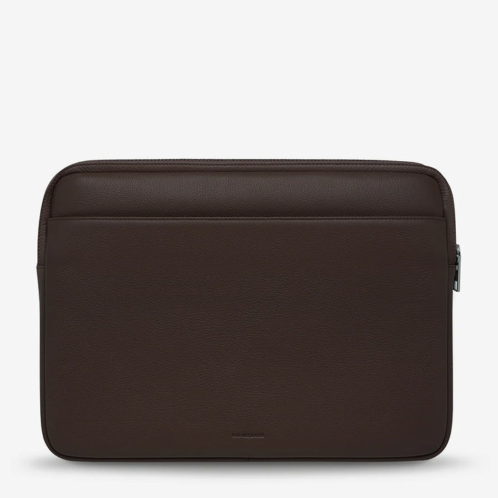 Status Anxiety Before I Leave Laptop Case-Cocoa 13/14"