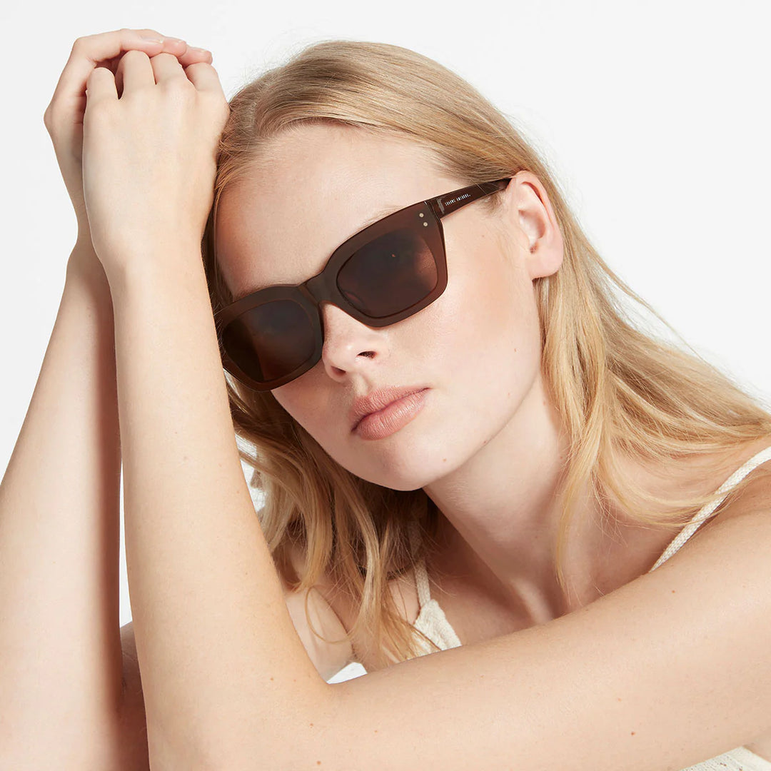 Status Anxiety Antagonist Sunglasses- Brown