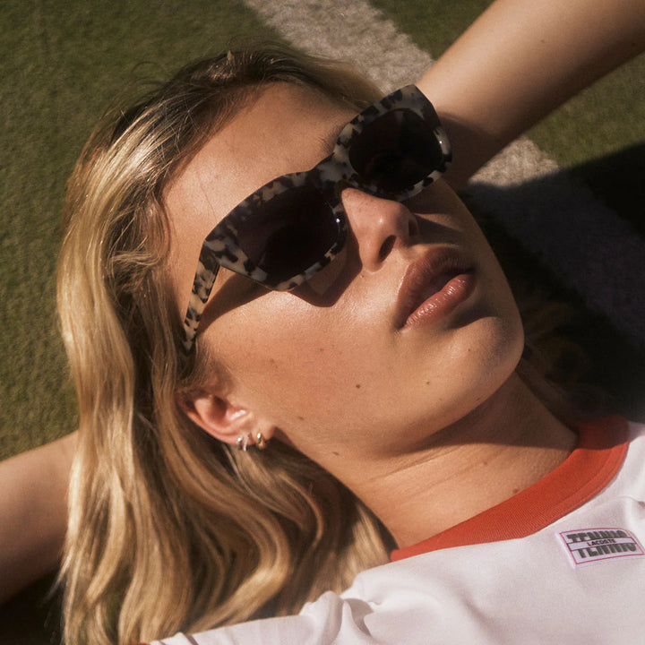 Status Anxiety Antagonist Sunglasses - White Tort
