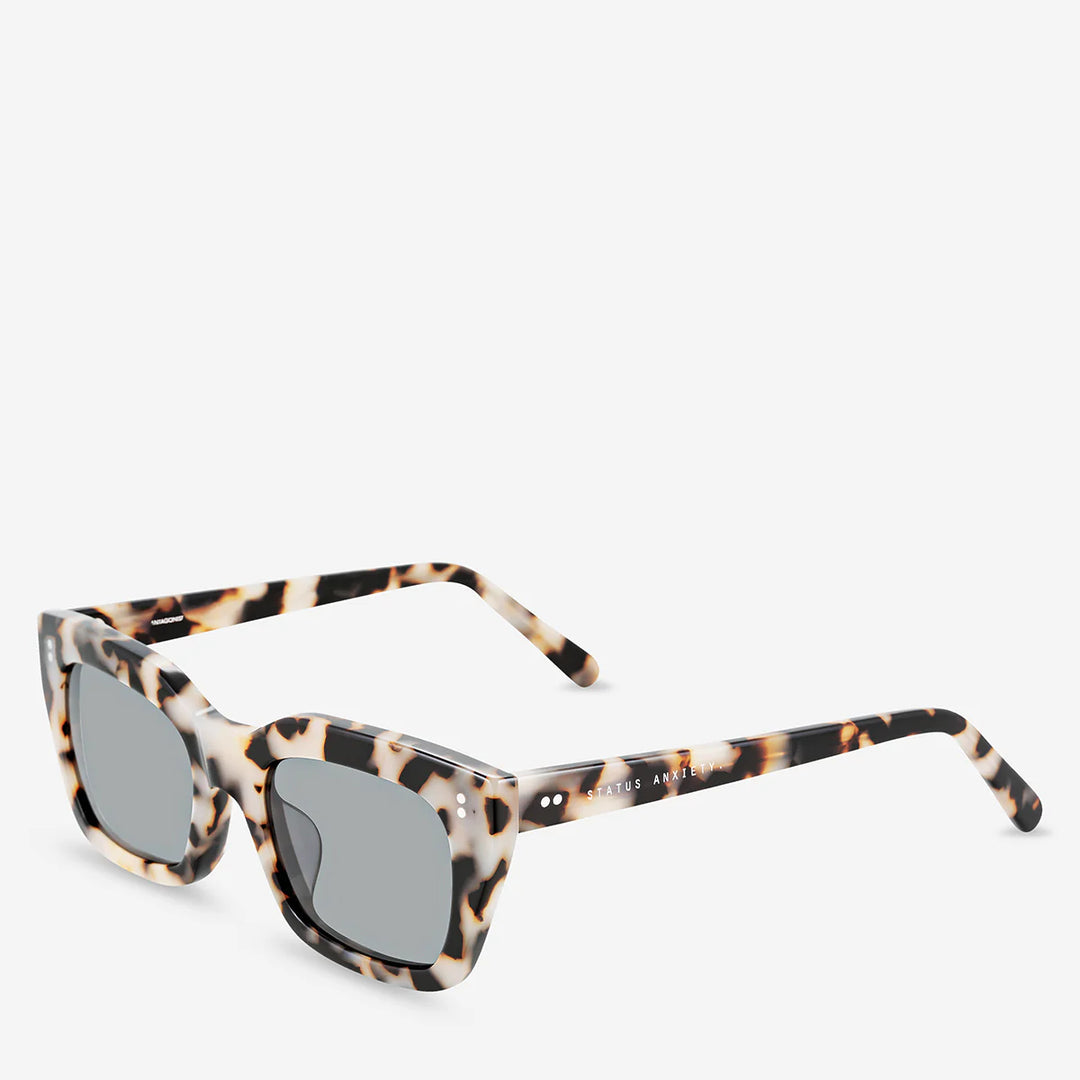 Status Anxiety Antagonist Sunglasses - White Tort