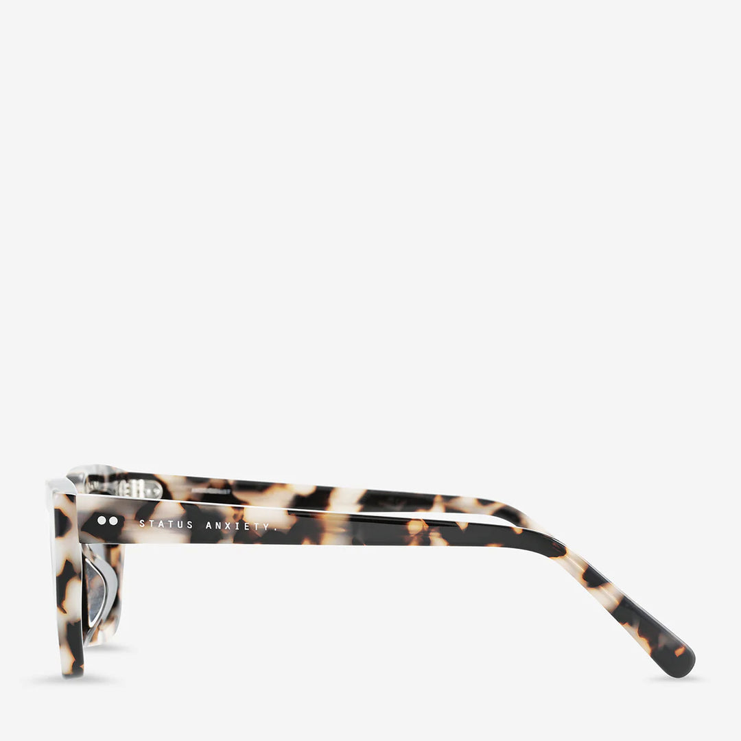 Status Anxiety Antagonist Sunglasses - White Tort