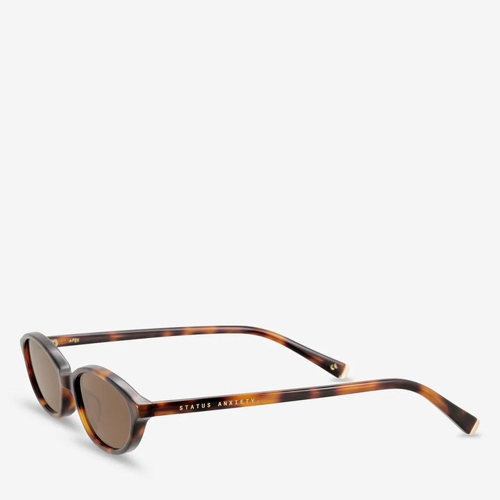 Status Anxiety Apex Sunglasses - Brown Tort/Gold