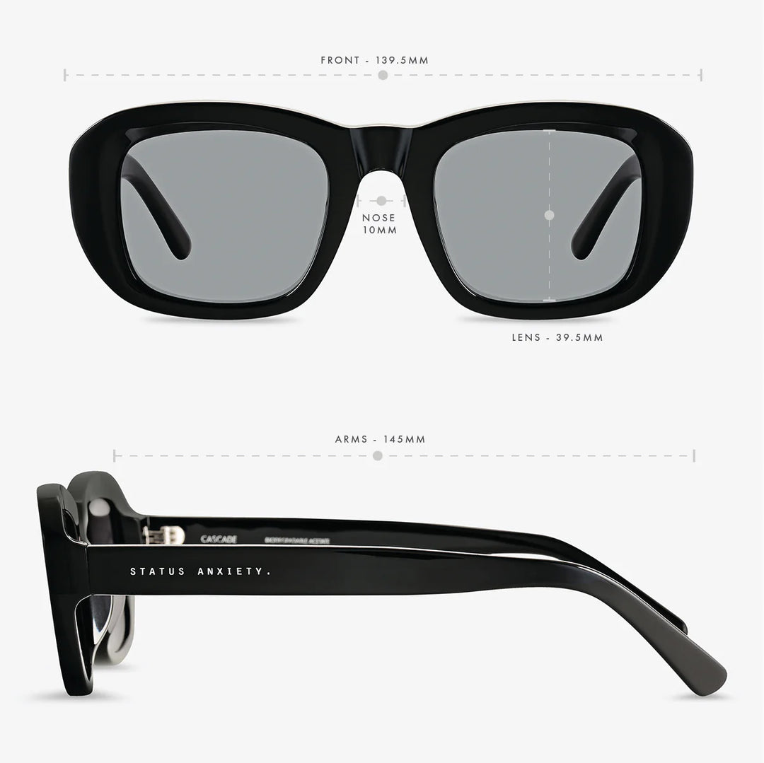 Status Anxiety Cascade Sunglasses - Black