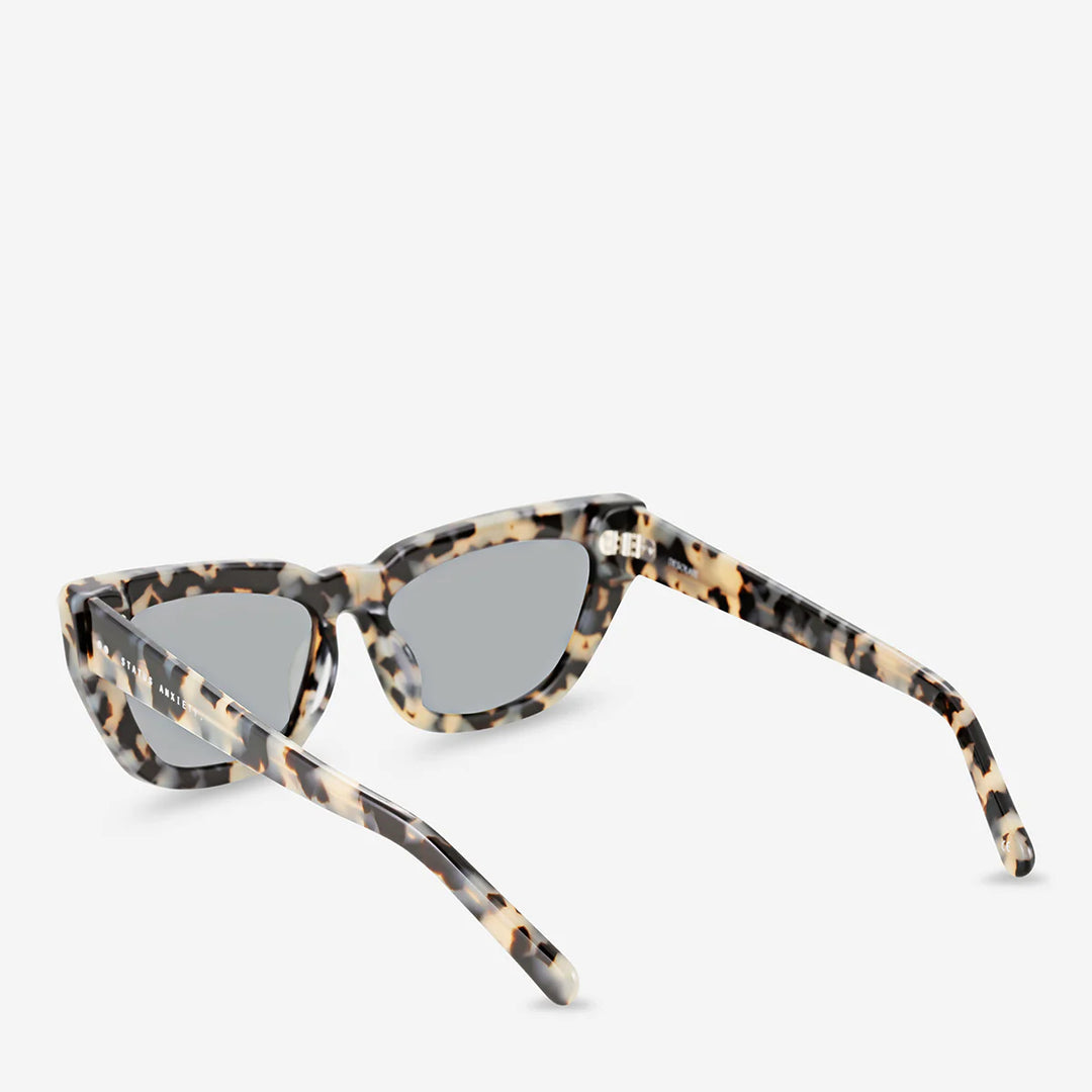 Status Anxiety Desolate Sunglasses- White Tort