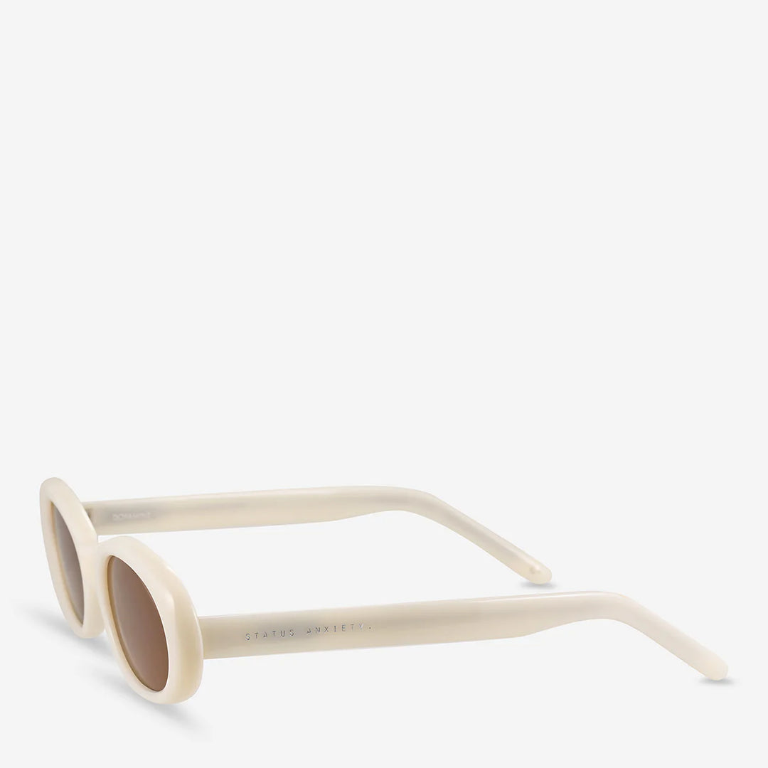 Status Anxiety Dopamine Sunglasses-Bone