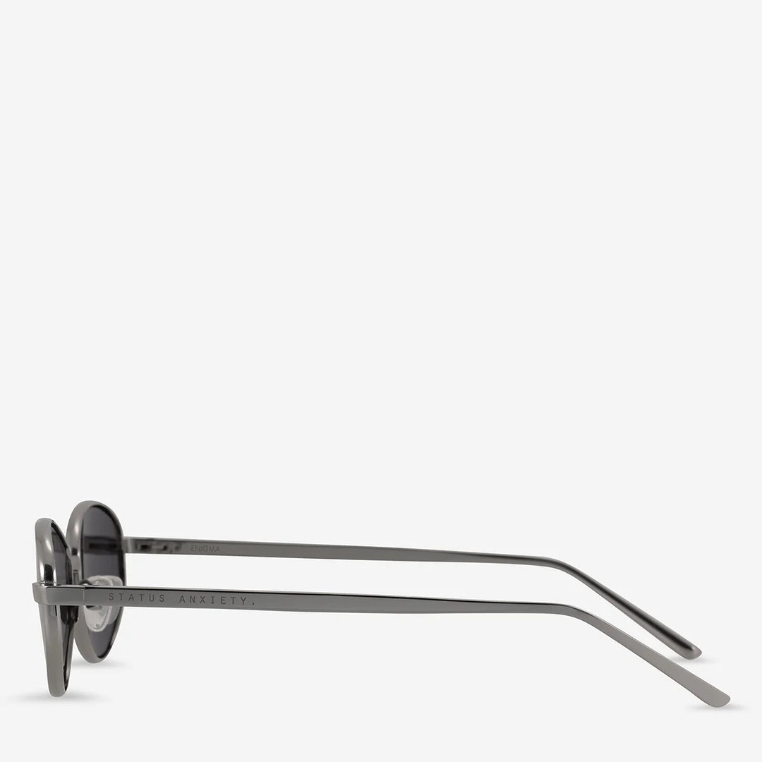 Status Anxiety Enigma Sunglasses-Gunmetal