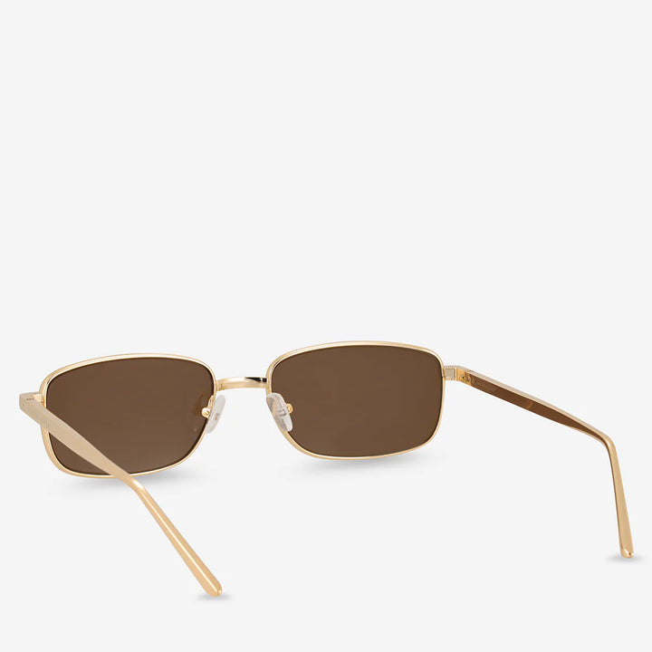 Status Anxiety Hypnosis Sunglasses-Gold