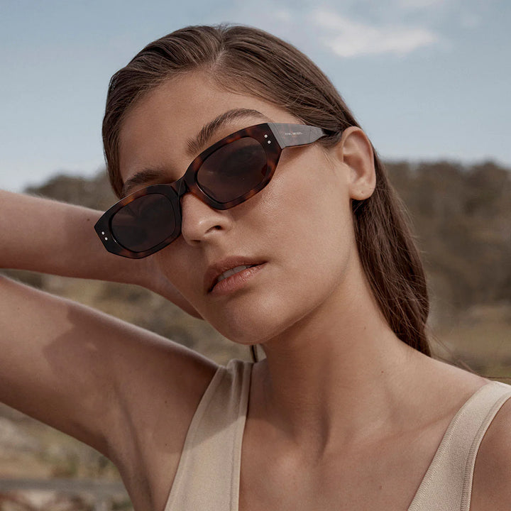Status Anxiety Luna Sunglasses - Brown Tort