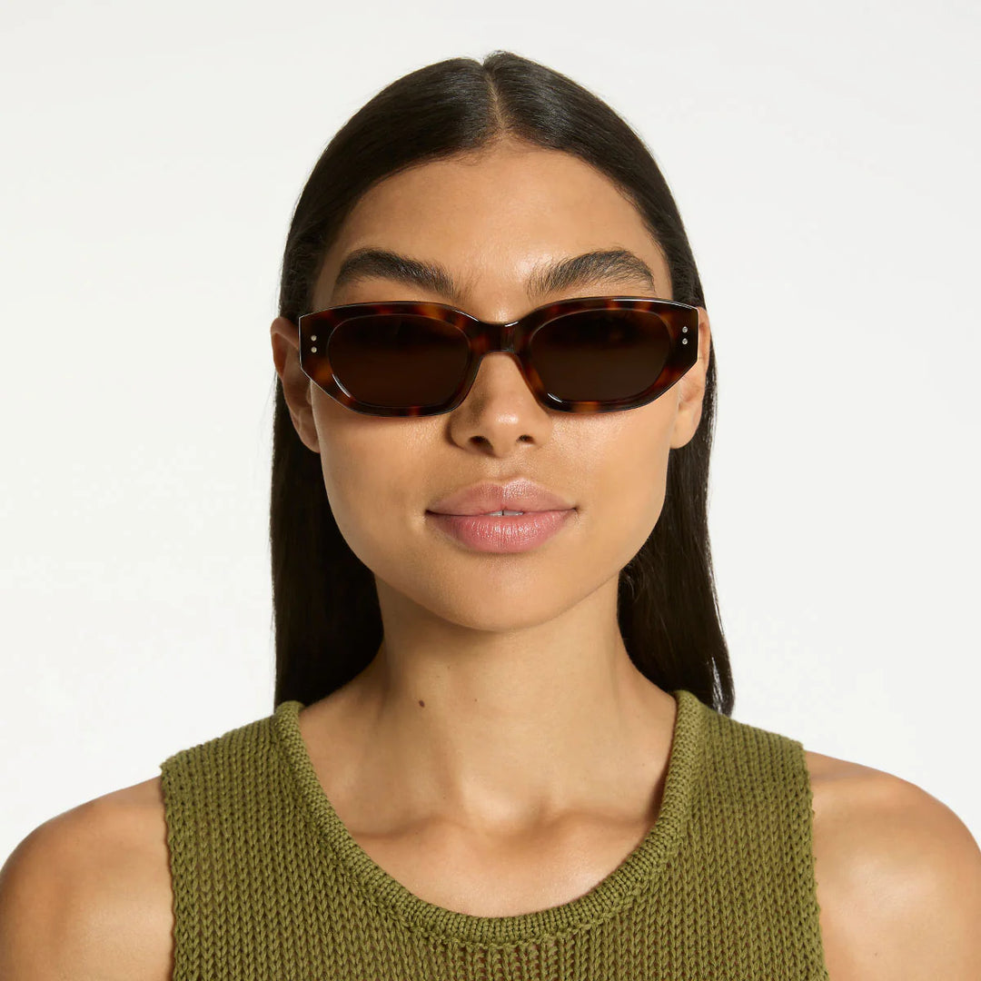 Status Anxiety Luna Sunglasses - Brown Tort
