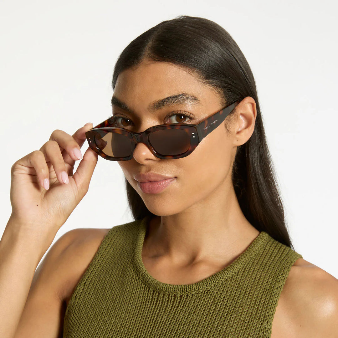 Status Anxiety Luna Sunglasses - Brown Tort