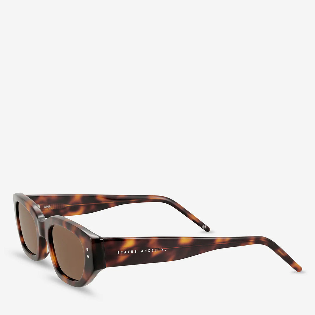 Status Anxiety Luna Sunglasses - Brown Tort