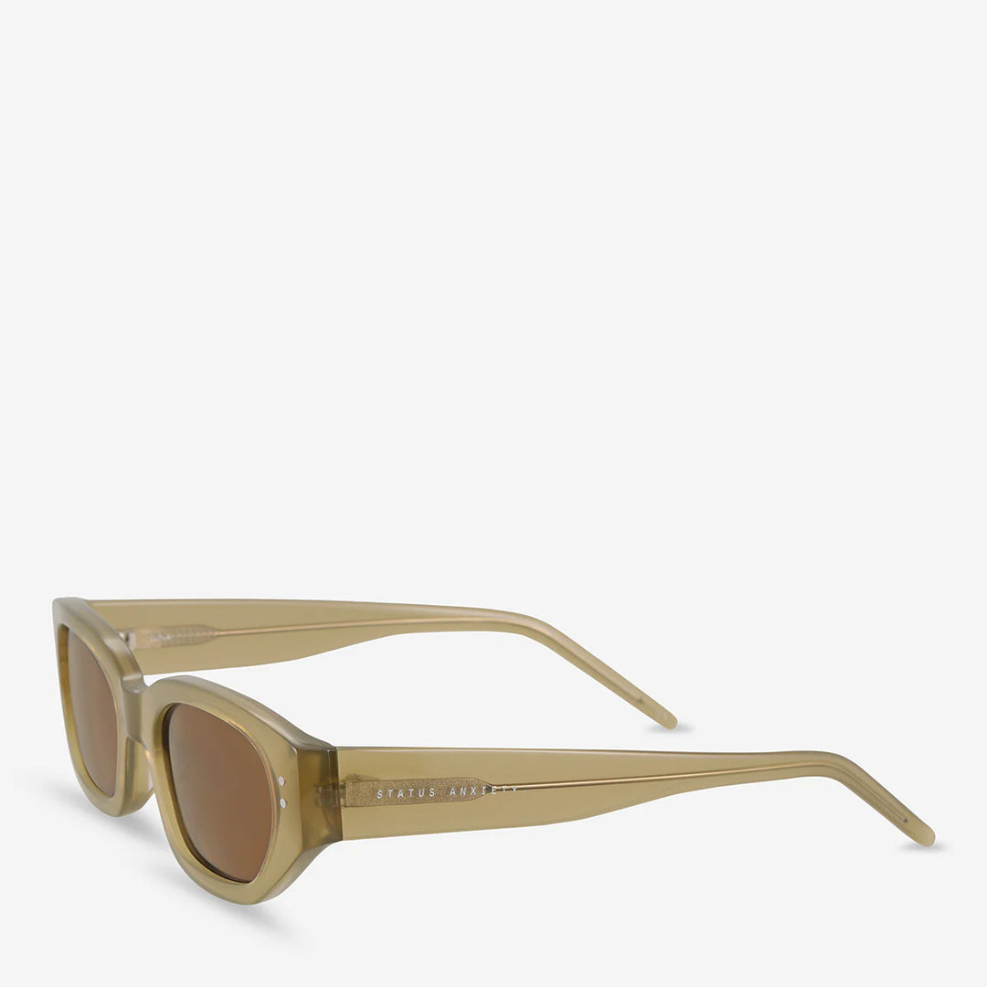Status Anxiety Luna Sunglasses - Pear