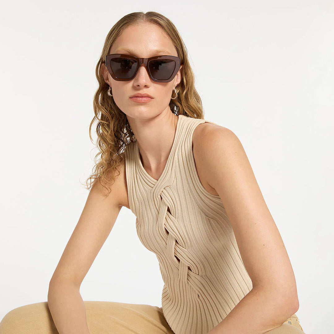 Status Anxiety Mirage Sunglasses - Brown