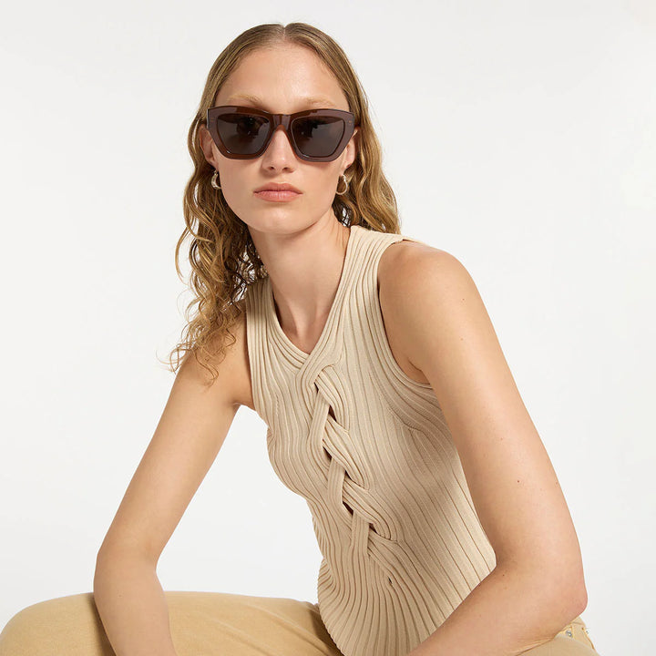 Status Anxiety Mirage Sunglasses - Brown