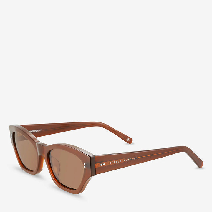 Status Anxiety Otherwordly Sunglasses- Brown