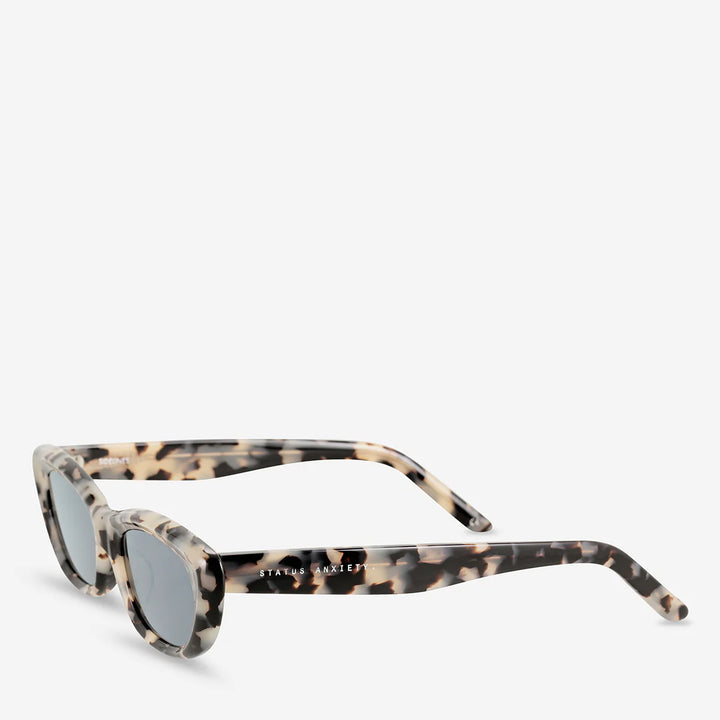 Status Anxiety Sidelines Sunglasses-White Tort