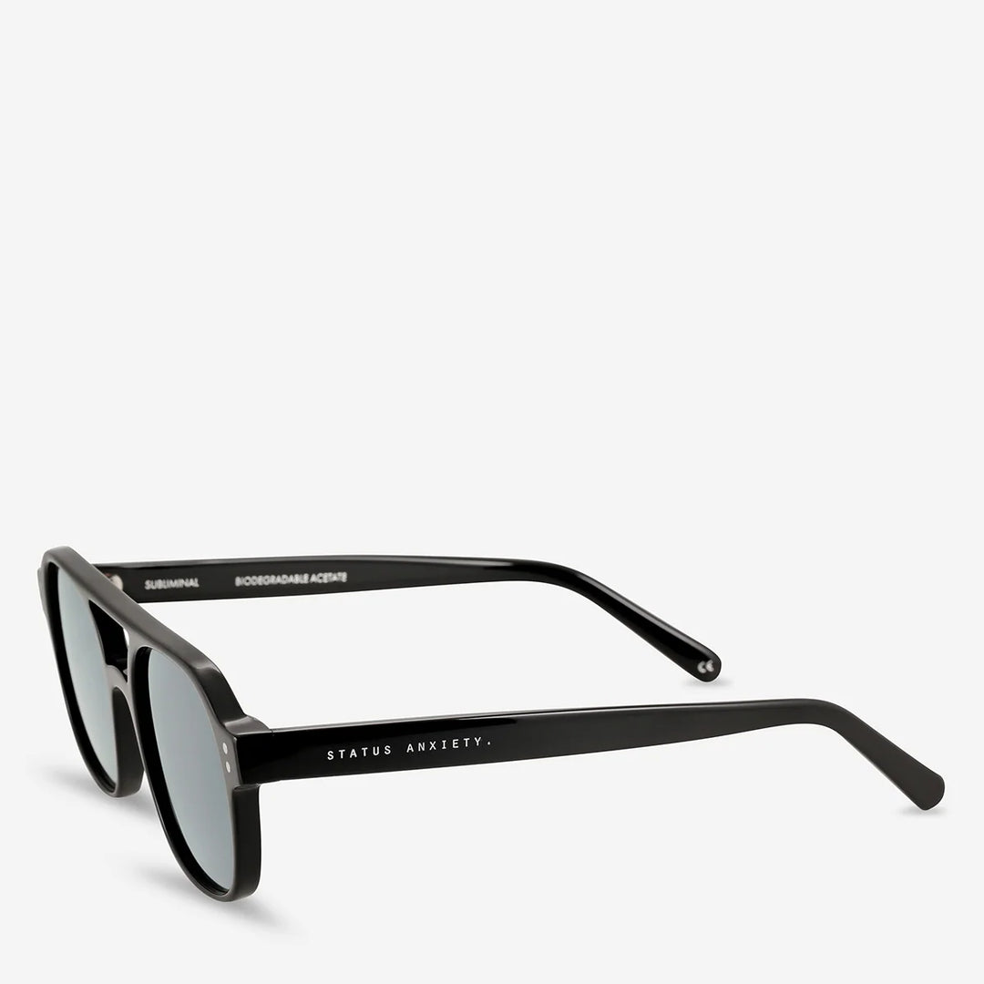 Status Anxiety Subliminal Sunglasses - Black