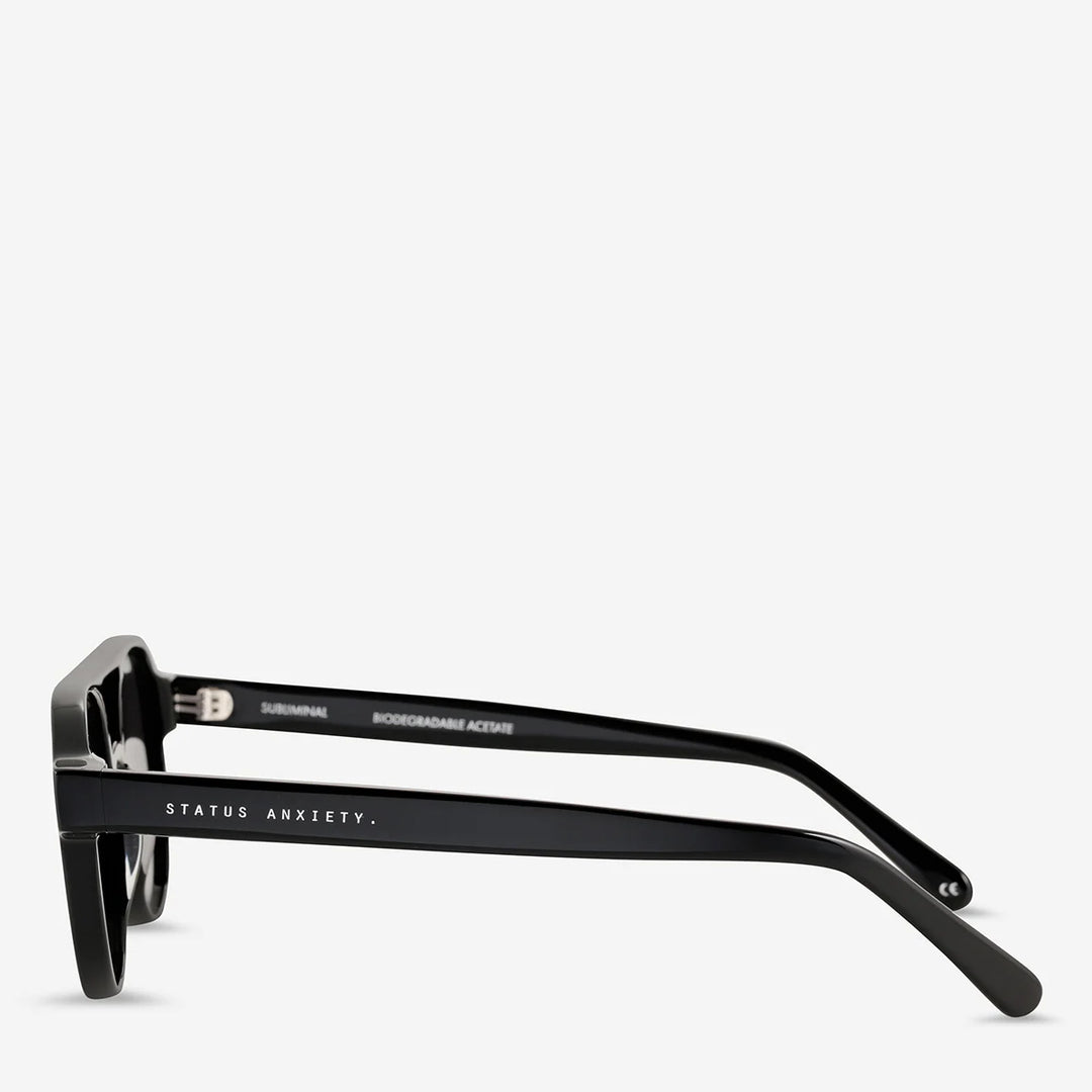 Status Anxiety Subliminal Sunglasses - Black