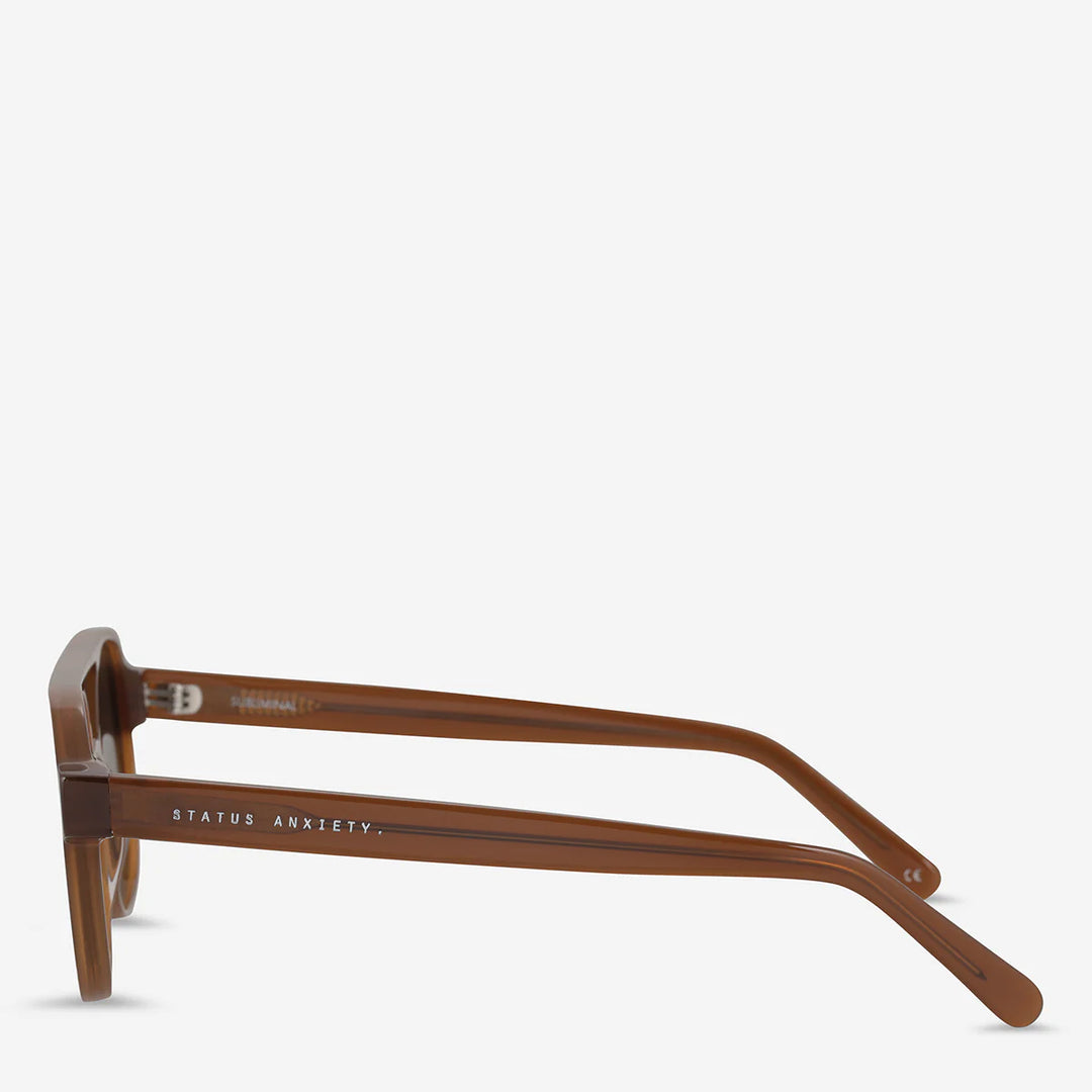Status Anxiety Subliminal Sunglasses - Brown