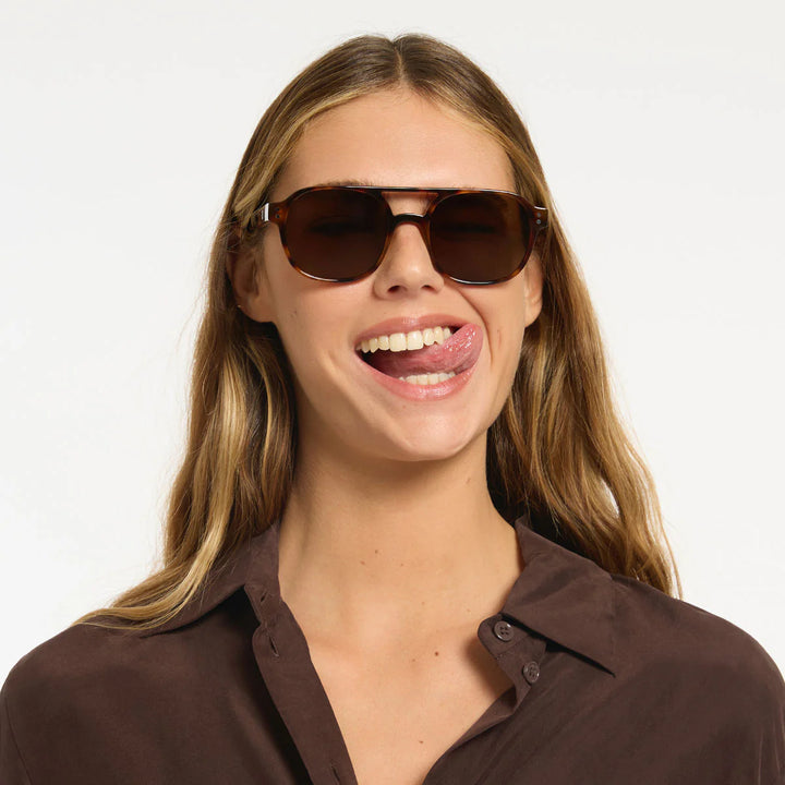 Status Anxiety Subliminal Sunglasses - Brown Tort