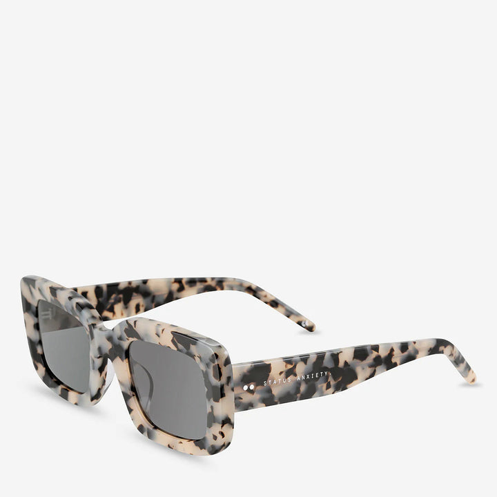 Status Anxiety Unyielding Sunglasses - White Tort