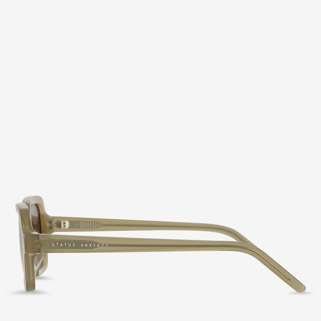 Status Anxiety Vacation Sunglasses - Pear