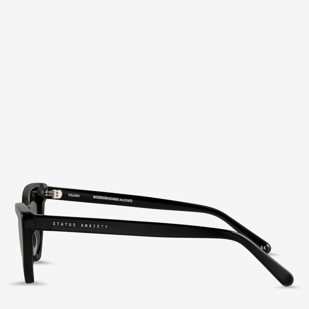 Status Anxiety Villain Sunglasses - Black