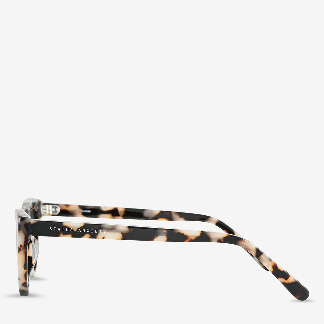 Status Anxiety Villain Sunglasses - White Tort