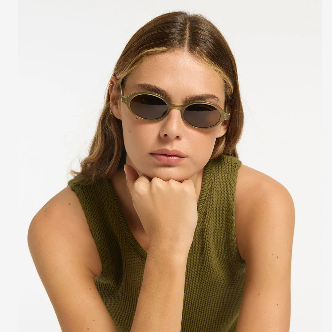 Status Anxiety Wonder Sunglasses - Pear