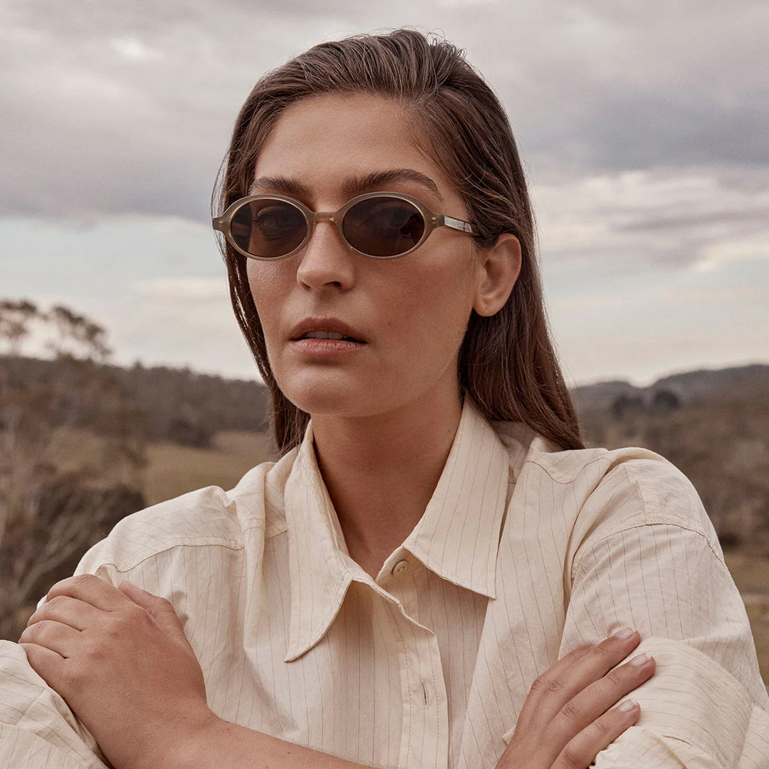 Status Anxiety Wonder Sunglasses - Pear