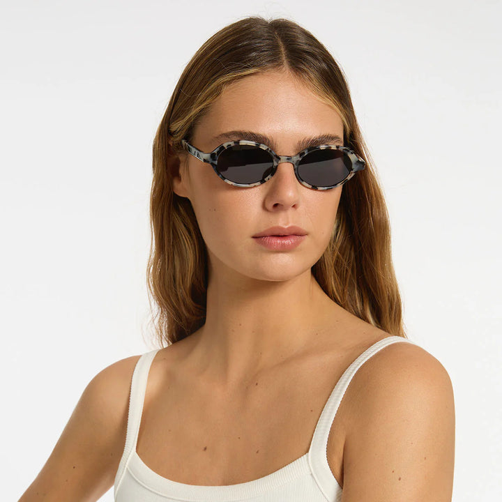 Status Anxiety Wonder Sunglasses - White Tort