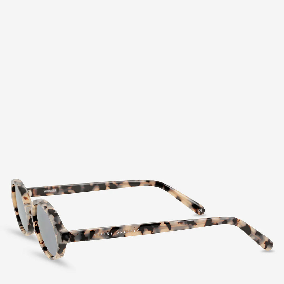 Status Anxiety Wonder Sunglasses - White Tort