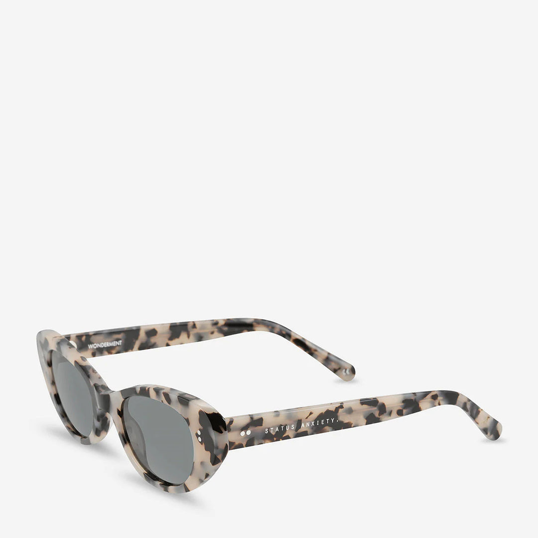 Status Anxiety Wonderment Sunglasses - White Tort