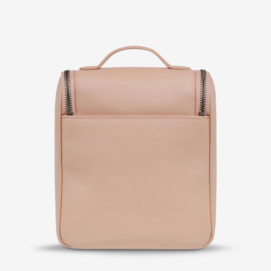 Status Anxiety Drifting Apart Toiletry Bag - Dusty Pink